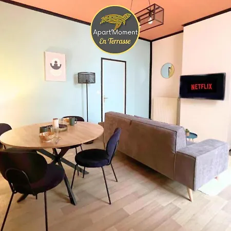 Appartement Le Pop'apart- Terrasse Privative En Plein Coeur De Saint-omer Sint-Omaars